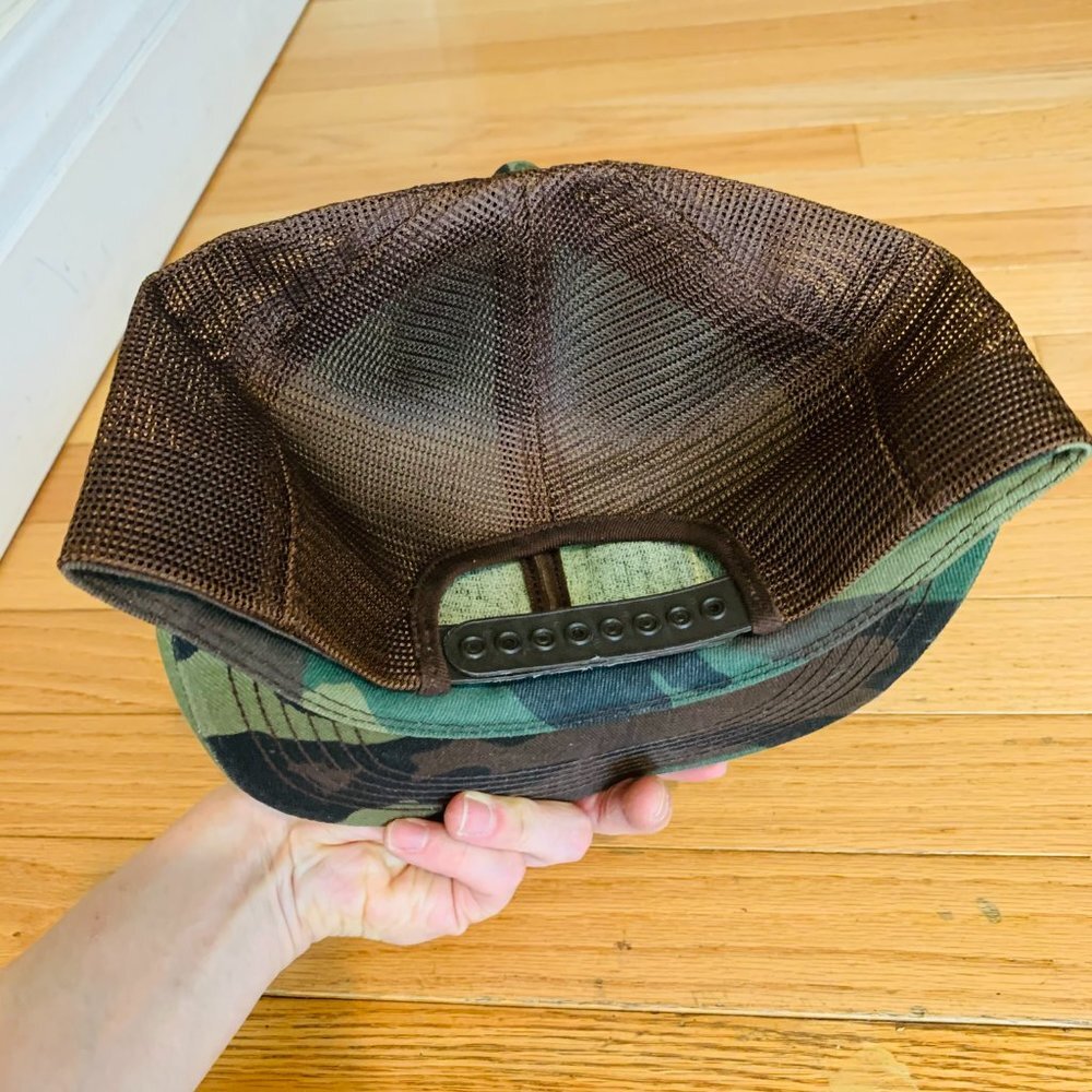 COPY - Vintage 80s CAT DIESEL POWER Snapback Mesh Hat - Picture 6 of 9
